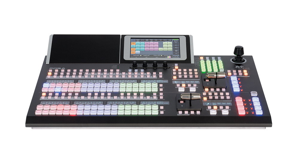 FOR-A HVS-490 video switcher 