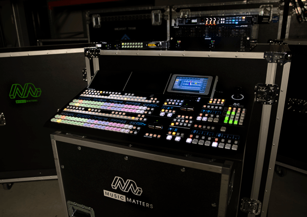 Music Matters selected FOR-A routing switcher, video switcher, signal prosessor