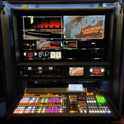 FOR-A HVS-1200 video switcher in PTP Live